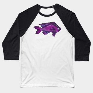 Blackcap Basslet Baseball T-Shirt